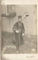 1917 Priest from Monastir, folklore, photo