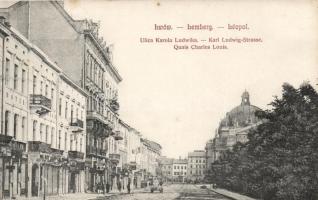 Lviv, Lwów; Ulica Karola Ludwika / Karl Ludwig Strasse