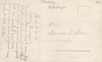 1916 Rohatyn, war damaged buildings, photo