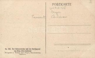 Bryn, Der Ortvorsteher mit der Dorfjugend / village magistrate and youth