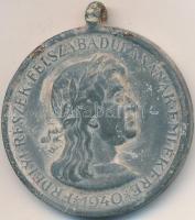 1940. "Erdélyi részek felszabadulásának emlékére" cink emlékérem mellszalag nélkül szign.:BERÁN T:2- Hungary 1940. "Commemorative Medal for the Liberation of Transylvania" zinc medal without ribbon sign.:BERÁN L. C:VF