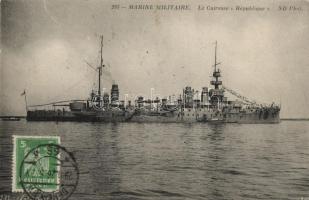 République, French battleship (b)