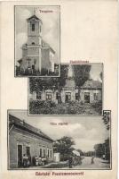 Pusztamonostor, Templom, vasútállomás