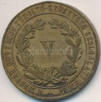 DN "A Magyar Országos Tűzoltó Szövetség V éves Szolgálati Érme" aranyozott Br kitüntetés (...