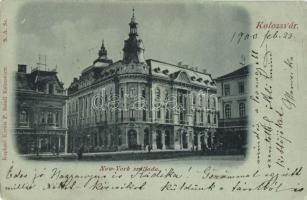 Kolozsvár, New York szálloda / hotel, shops (fa)