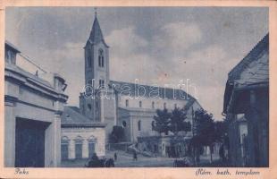 Paks, Római katolikus templom, Russinszky Viktor üzlete (lyuk / pinhole)