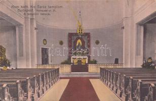 Budapest VIII. Római Katolikus Kis Teréz templom, belső, Kerepesi út 31. (EK)