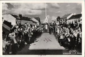 Kolozsvár, bevonulás / entry of Hungarian troops, vissza So. Stpl