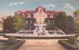 Nagymágócs, Gróf Károlyi kastély északi oldala (EB)