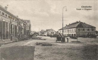 Khodoriv, Chodorów; Rynek, Ringplatz / main square
