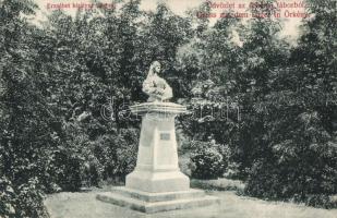 Örkény, tábor, Erzsébet királyné szobor, kiadja Wassermann Vilmos