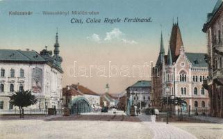 Kolozsvár, Wesselényi Miklós utca / street