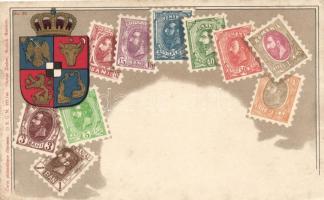 Set of Romanian stamps, litho (fl)