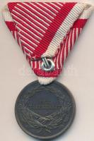 1914. "Ferenc József Bronz Vitézségi Érem "Der Tapferkeit" Br kitüntetés mellszalagga...