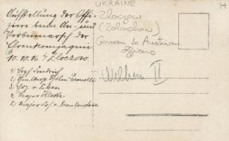 Zolochiv, Zloczów; German and Austrian officers; Erzherzog Friedrich, Eduard von Böhm-Ermolli, Johan...