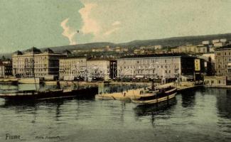 Fiume, steamships