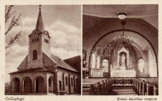 Budapest III. Csillaghegy, Római katolikus templom (fa)