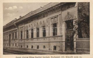 Budapest III. Kiscelli utca 79. - Szent Alajos háza, Szalézi intézet