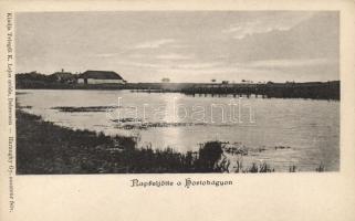 Hortobágy, napfelkelte