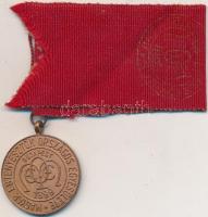 DN "Magyar Ebtenyésztők Országos Egyesülete 1899" Br díjérem szalaggal "Nagyon jó" felirattal T:2