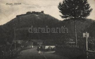 Huszt, Várrom / castle ruins (fa)