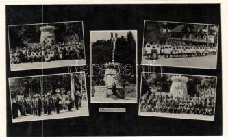 1942 Málnásfürdő, országzászló avatás / national flag inauguration