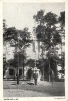 Prónayfalva, Tázlár; Országzászló, Népház (EK)