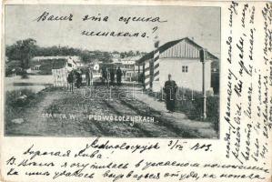 Pidwolotschysk, Podwoloczyska; Granica / border station