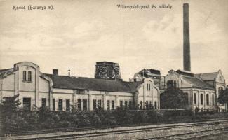 Komló, Villamosközpont és műhely