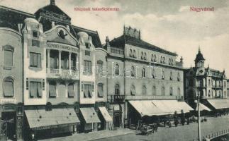 Nagyvárad, Központi Takarékpénztár, Wallerstein üzlete, Urania, fogorovos / bank, shop, dentist