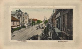 Debrecen, Kossuth utca (ázott / wet damage)