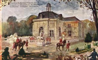 1910 Vienna, Wien; I. Internationale Jagd Ausstellung / international hunting exhibition, French pavillion s: G. Tronchet