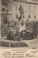 Keszthely, Festetics György gróf szobor, kiadja Mérei Ignácz