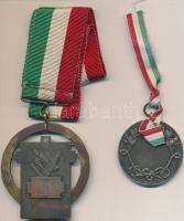 ~1930. Lövész díjérem szalaggal + 1948. "MEFESZ (Magyar Egyetemisták és Főiskolások Szövetsége)...