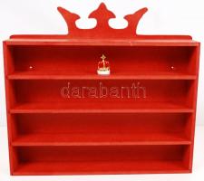 A Királyi Koronaékszerek sorozatából: Skót korona, festett fém, eredeti ékszer dísztokban, hibátlan ...