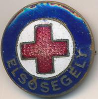 DN "Elsősegély" zománcozott jelvény T:2