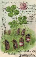 Clover, bugs, litho (fl)