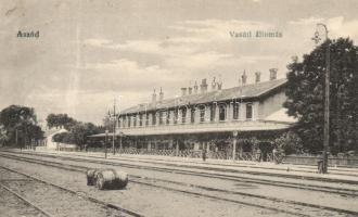 Aszód, vasútállomás