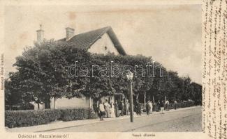 Rácalmás, Vasútállomás; Reményi Ödön kiadása