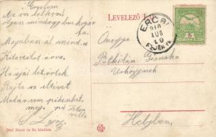 Ercsi, vasútállomás; Déri János és fia kiadása (EK)