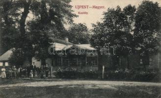 Budapest IV. Újpest, Megyer; kastély; Stern Lajos kiadása