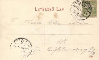 Budapest IV. Újpest, üzletek. Kiadja a Salgó-féle könyvnyomda