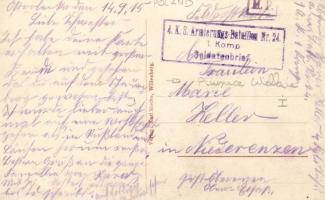 Piwnice Wielkie, Gross Piwnitz; military carriage