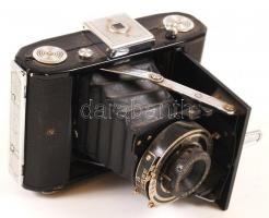 cca 1930 Zeiss Ikon Telma típusú harmonikás fényképezőgép Novar-Anastigmat f4.5/75mm objektívvel ere...