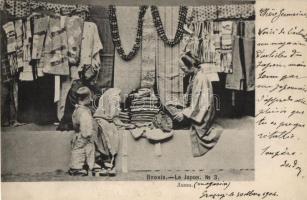 Japoniya / Russian postcard, Japanese folklore