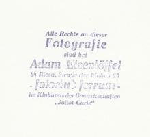 cca 1970-1980 Adam Eisenlöffel: Hazafelé a kaszálóról, vintage fotóművészeti alkotás, pecséttel jelz...