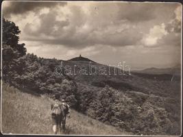 1950-1960 Irány a János-hegy, 17x23 cm