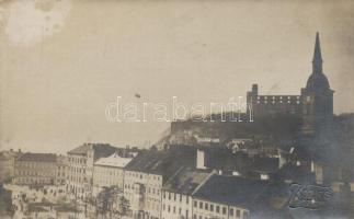 Pozsony, templom, vár / church, castle (ragasztónyom / gluemark)