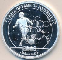 Uganda 2006. 2000Sh Ag "A labdarúgás halhatatlanjainak csarnoka - Belgium 1980-as évek / Eric G...