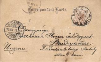 AUSZTRIA - 12 db hosszú címzéses városképes lap / 12 Austrian postcards from the turn of the 20th ce...